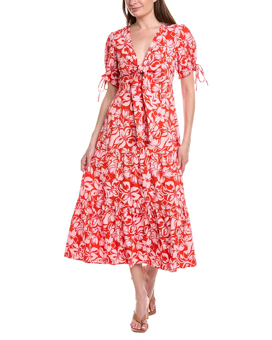 Anna Kay Osmila Maxi Dress In Red