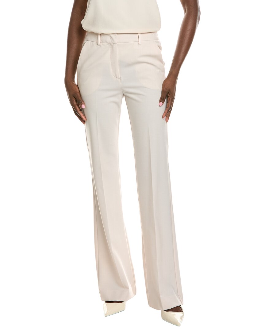 Marella Iceland Wool-blend Trouser In White