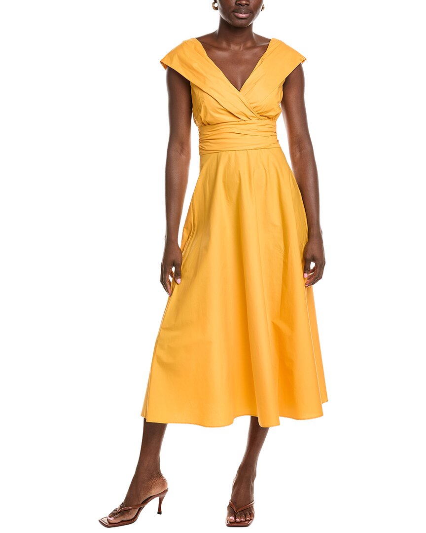 Marella Galizia Dress In Orange