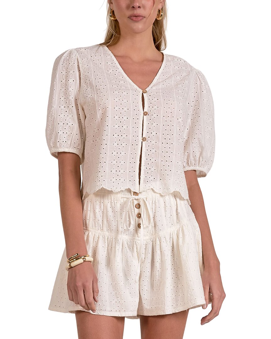 Elan Top In White