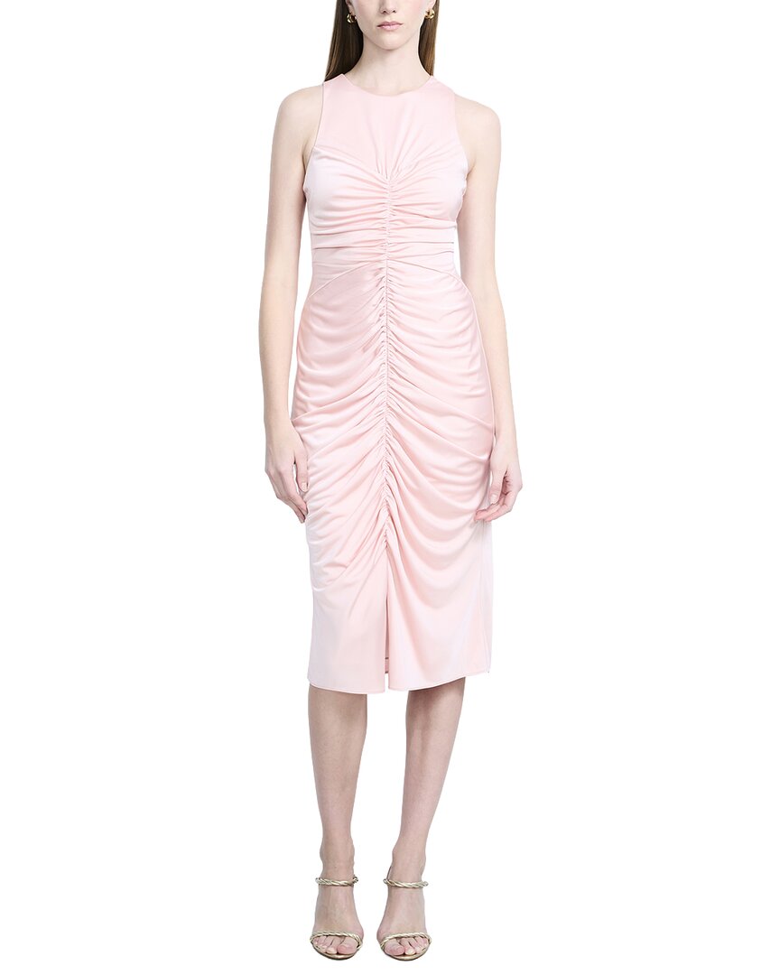 Bcbgmaxazria Hardware Ruched Midi Dress