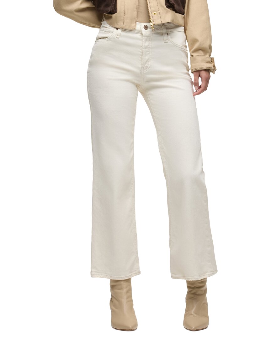 Hudson Jeans Rosie High-rise Wide Leg Ankle Jean In E25-ecru