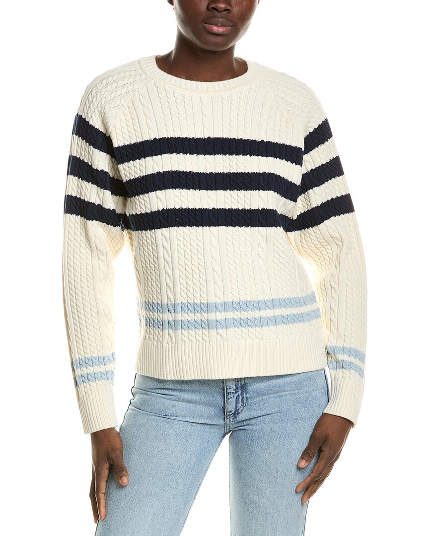 Archer Carson Sweater In White