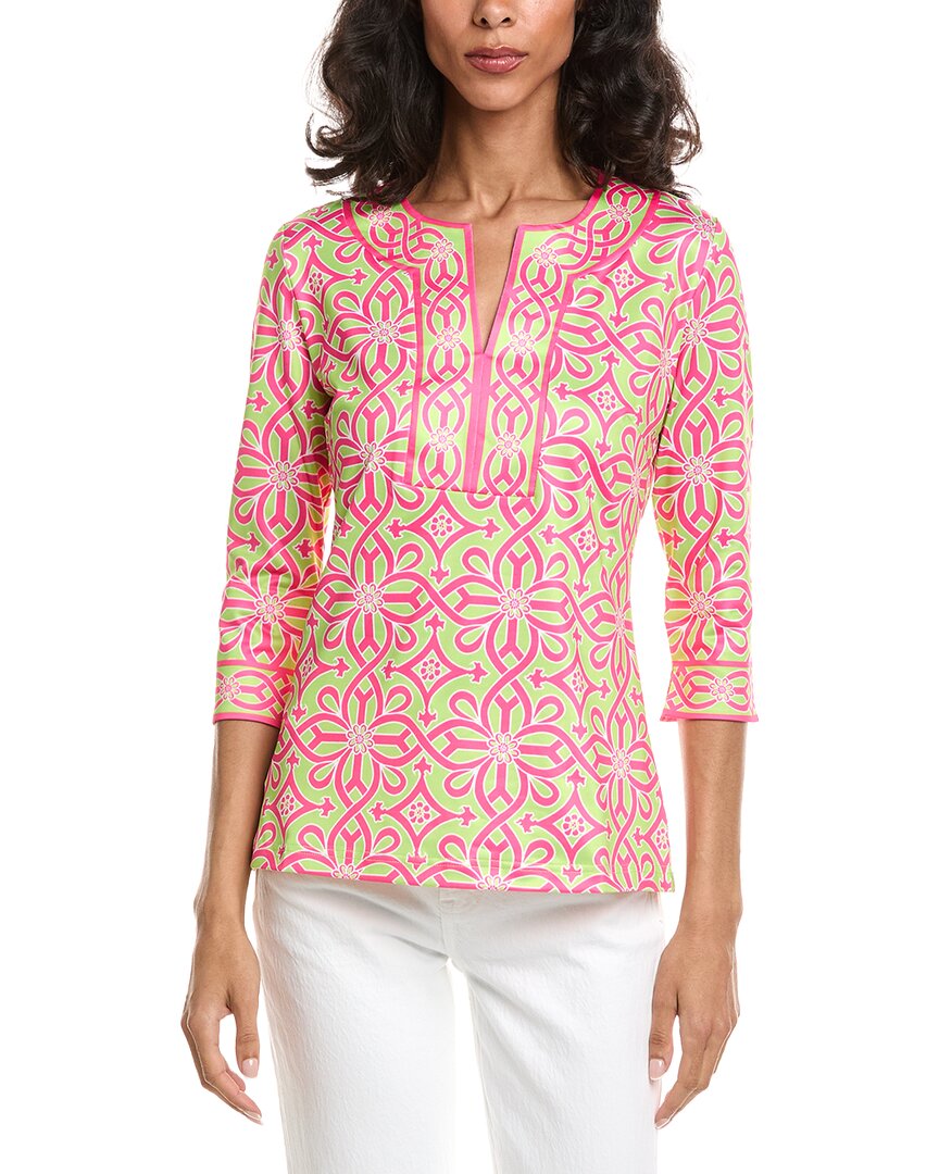 Gretchen Scott Jersey Piazza Top In Green