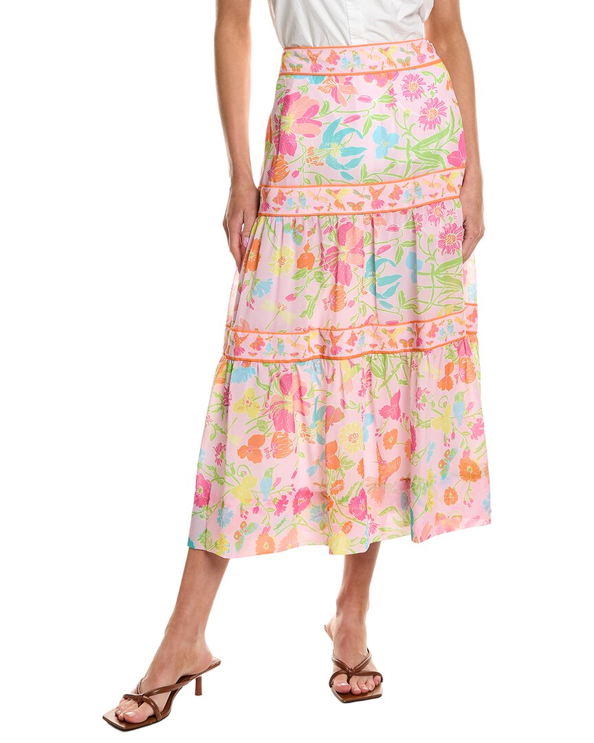 Gretchen Scott Impanema Maxi Skirt In Pink