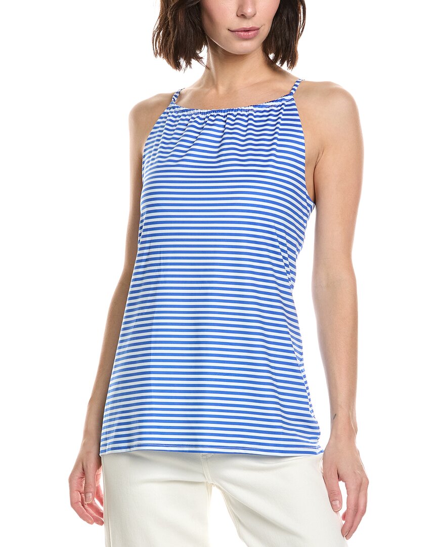Melly M Antigua Top In Lapis Stripe