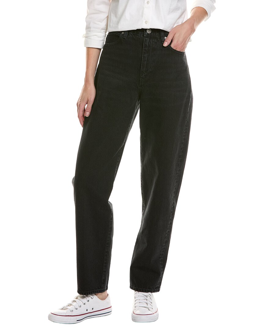Frame The Neat Astral Barrel Jean In Black