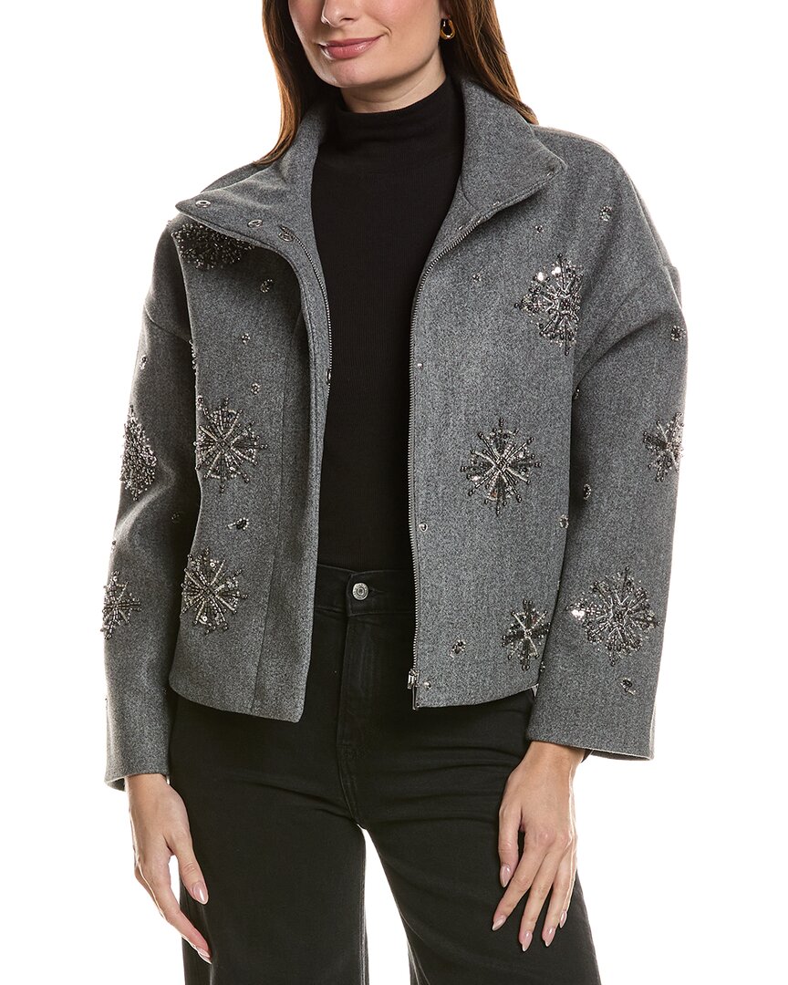 Nvlt Short Jacket In Gray