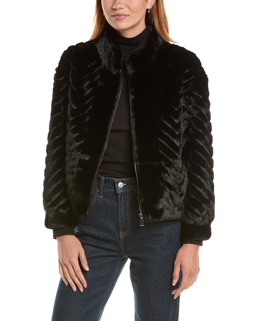 La Fiorentina Mink Jacket In Black