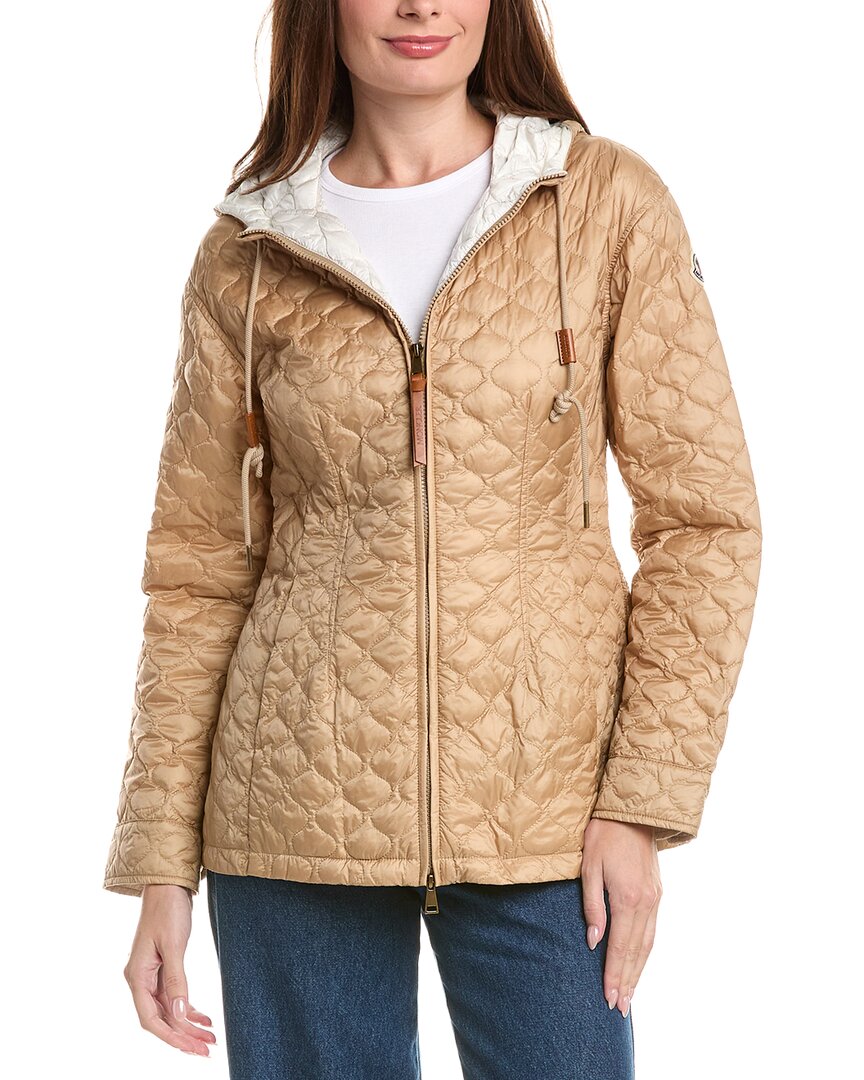 Moncler Women's Beige Arum Quilted Down Jacket UK Size 10 - Mytheresa - Image 2