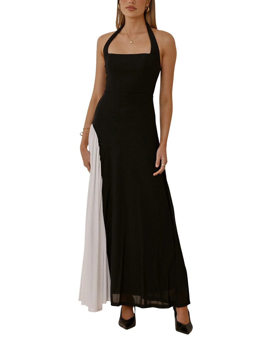 Enjoy Petra Midi Dress In Black