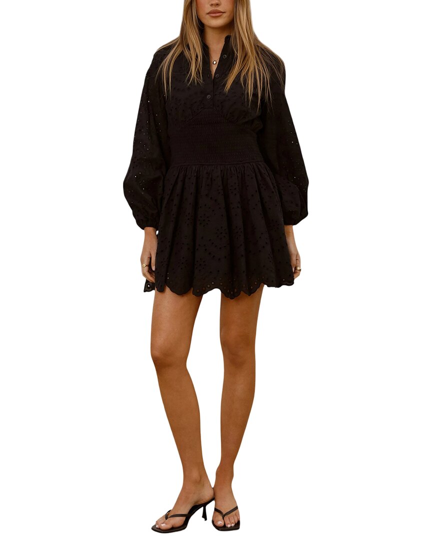 Enjoy Petra Mini Dress In Black