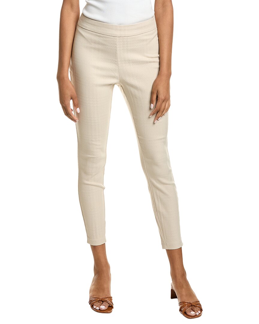 Nanette Lepore Nanette Linen-blend Pant In White