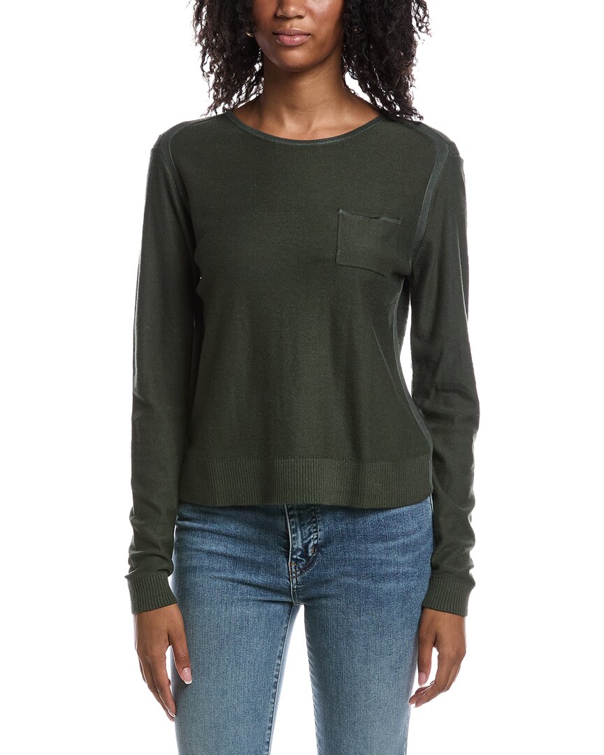 Cabi Sweater T-shirt In Green