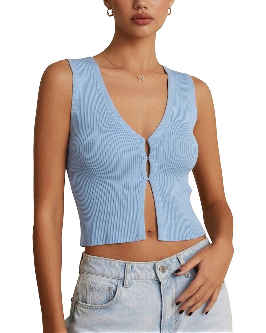 Colon Diana Top In Blue