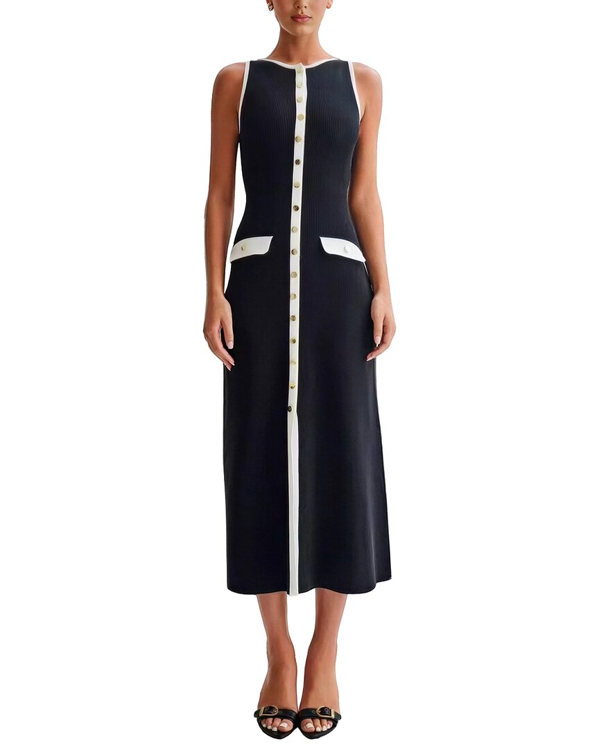 Colon Diana Dress In Black