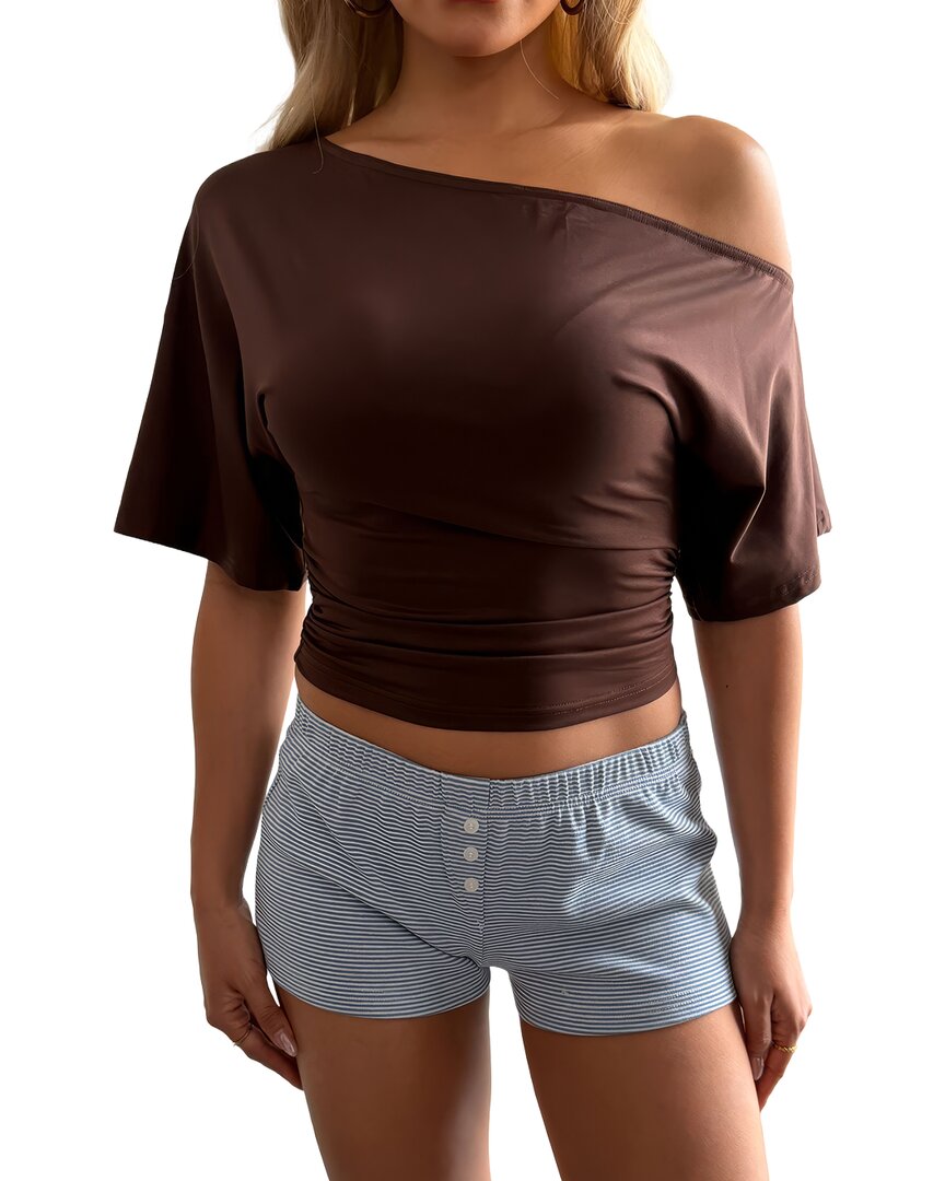 Luna Tuccini Top In Brown