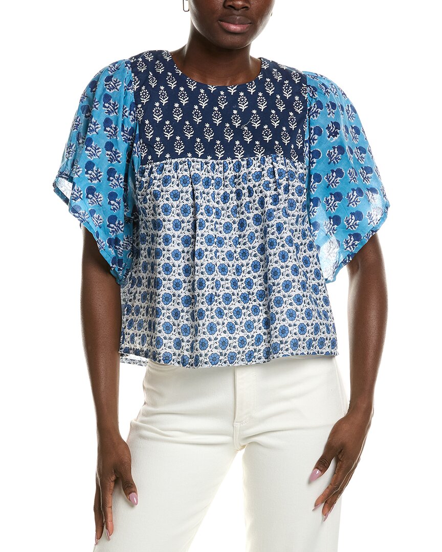 Emerson Fry Basalie Top In Blue