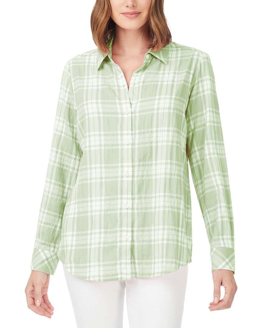 Foxcroft Rhea Plaid Shirt