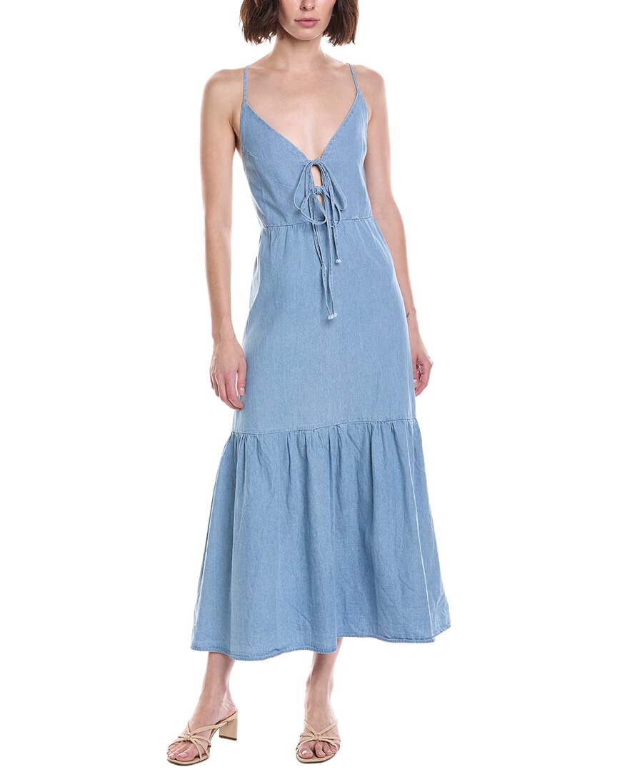 Colette Rose Maxi Dress In Blue