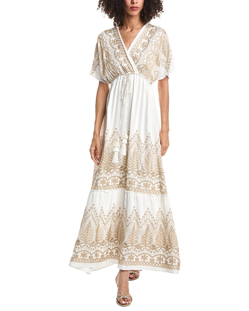 Anna Kay Lace Dress In White