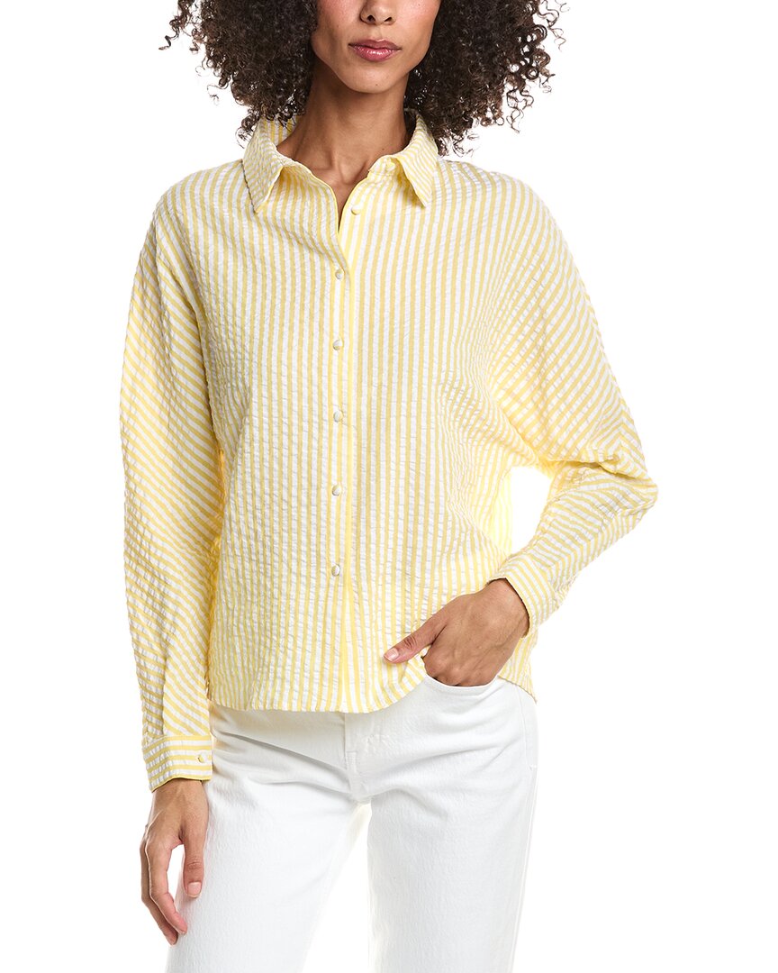 Anna Kay Luxe Blouse In Yellow
