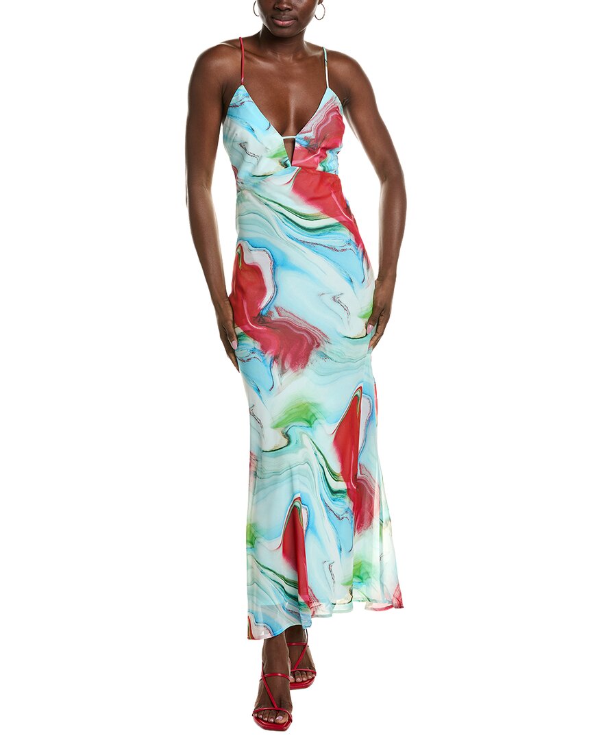 Bardot Suri Maxi Slip Dress In Black