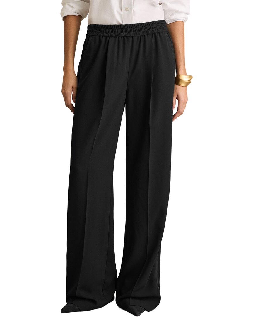 Reiss Remi Side Stripe Wide Leg Trouser In Pattern