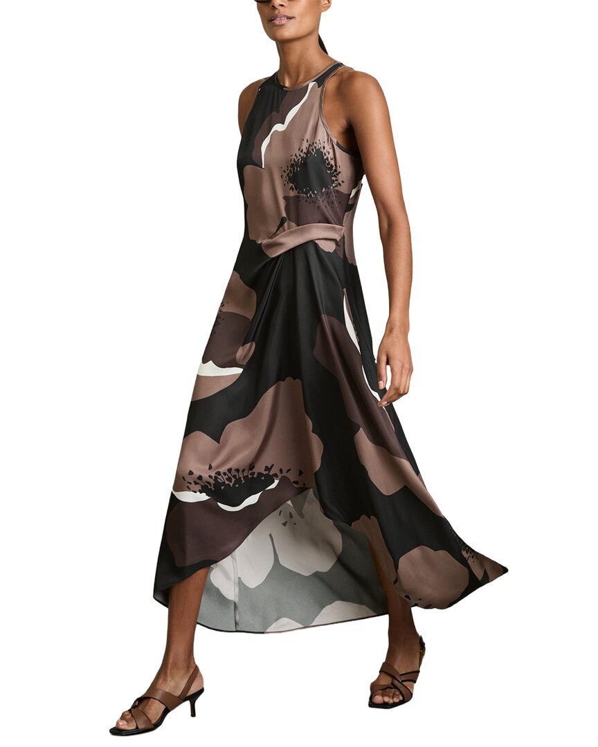 Reiss Michalie Floral Print Dress