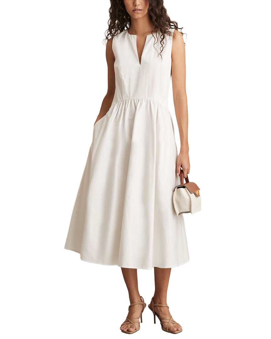 Reiss Liza Cotton Corset Dress