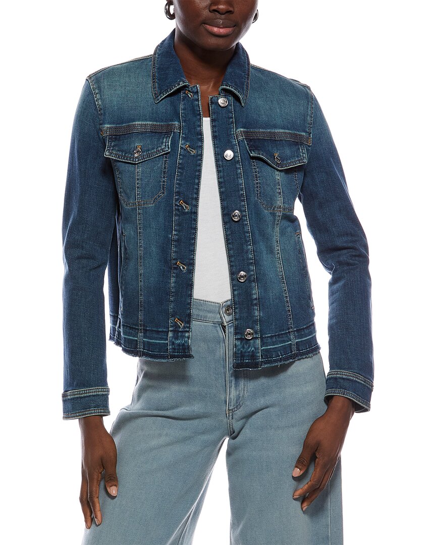 Marc Cain Denim Jacket In Blue