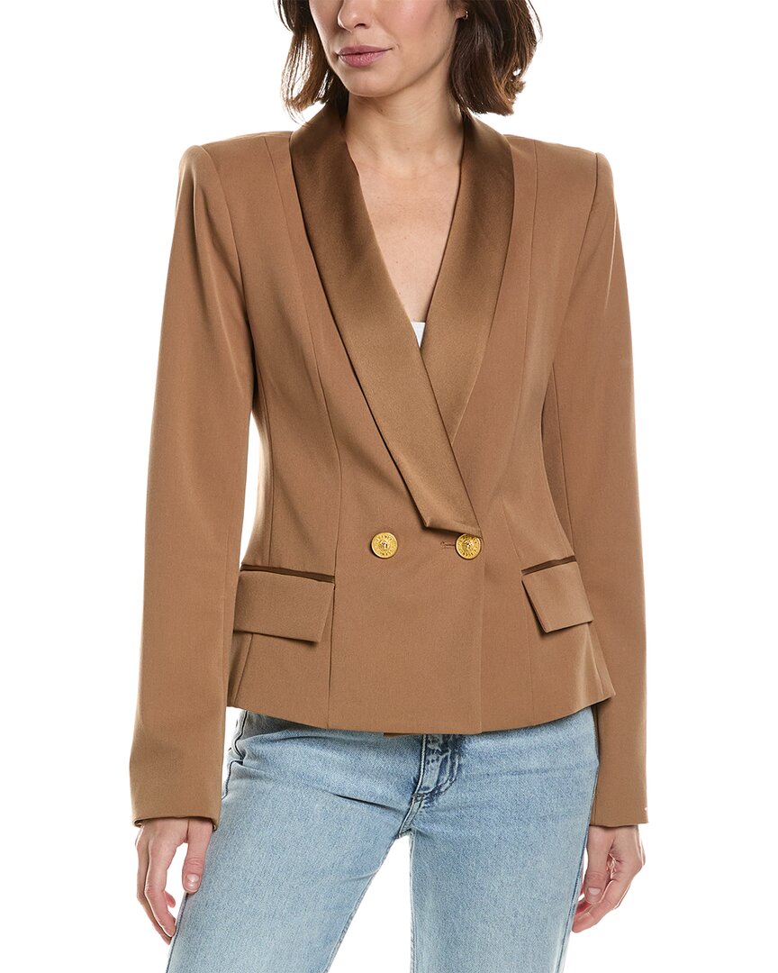 L'agence Imogen Blazer In Brown