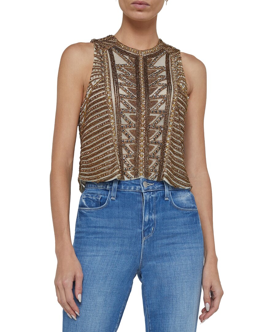 L'agence Kienna Tank Top In Parc-parchment