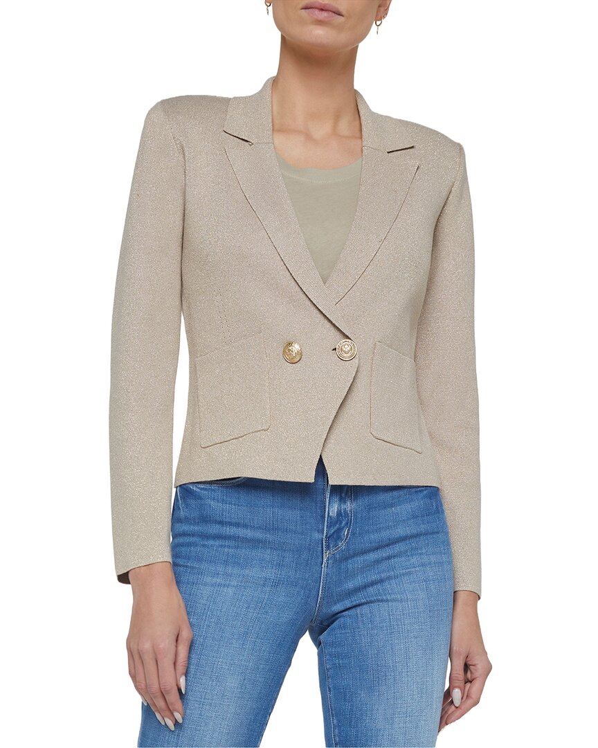 L'agence Sofia Cardigan In Gray