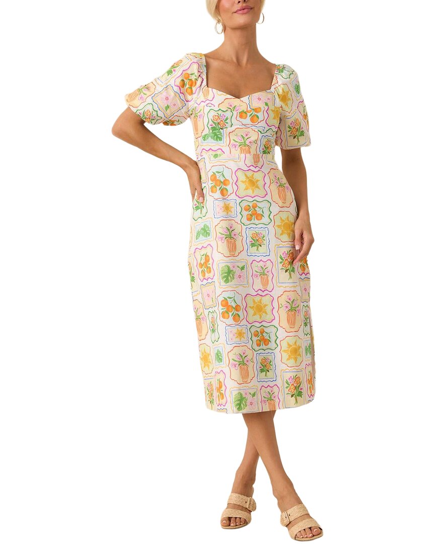 Amina Glam Mini Dress In White