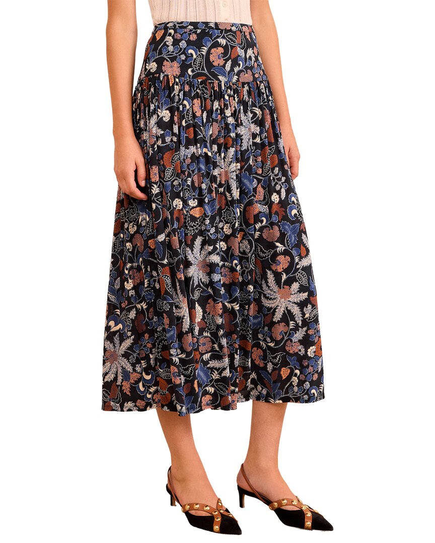 Ulla Johnson Blanche Pull-on Midi Skirt