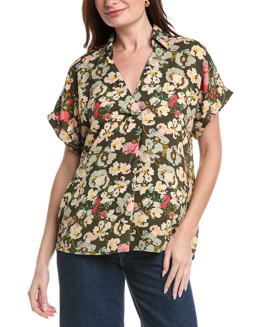 Cabi Replay Top In Pattern