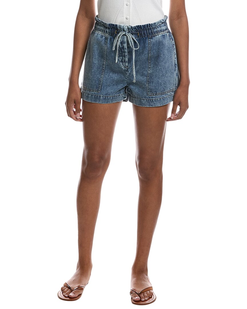 Current Elliott Current/elliott Denim Short In Blue