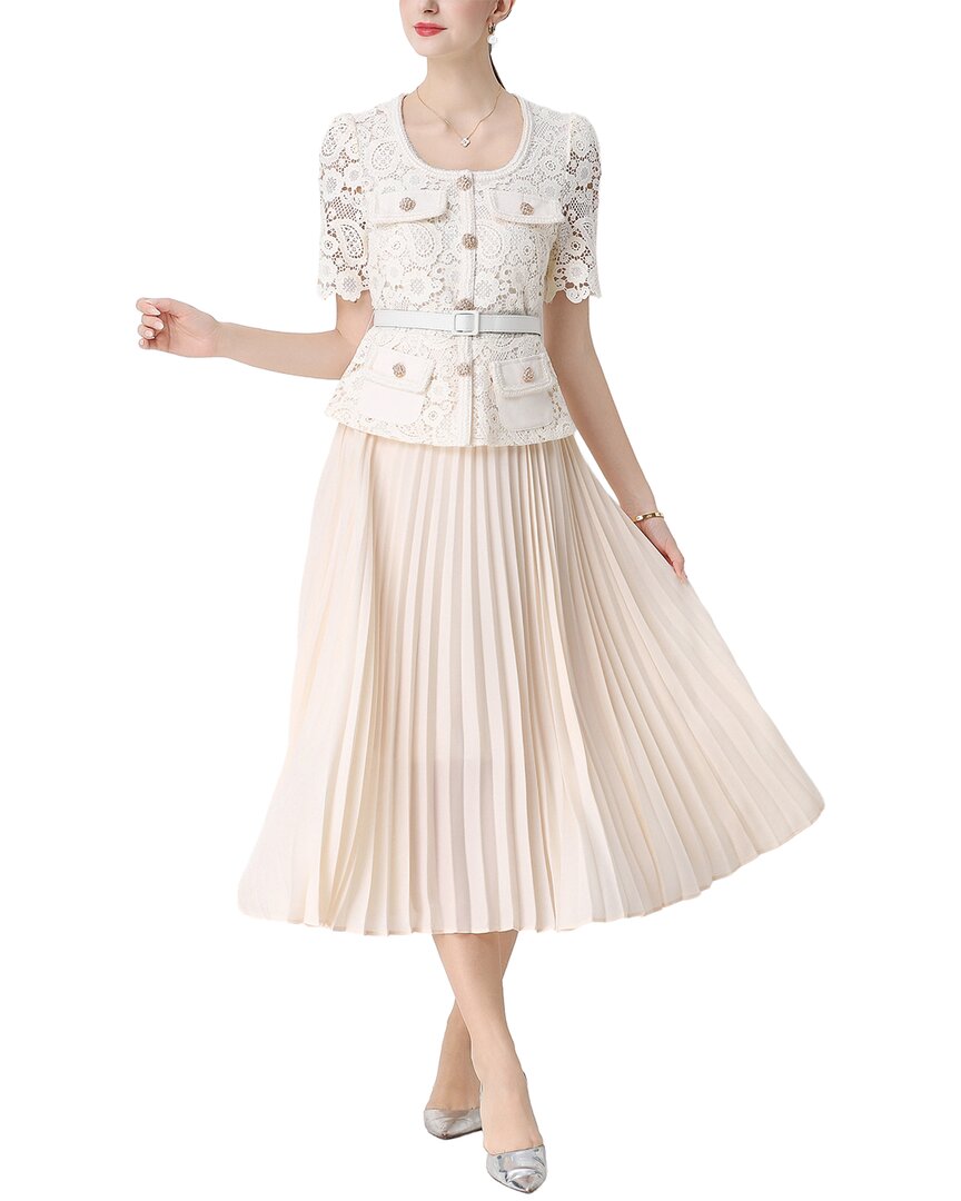 Kaimilan Midi Dress In Neutral