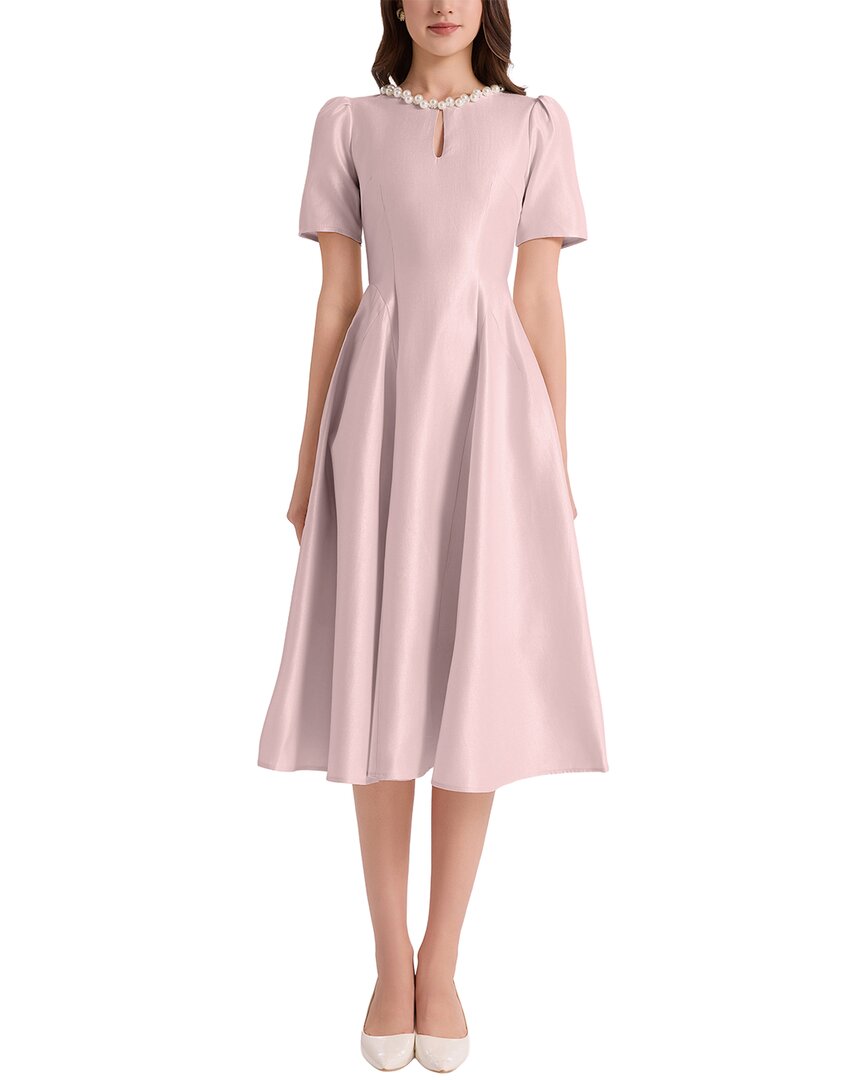 Kaimilan Midi Dress In Pink