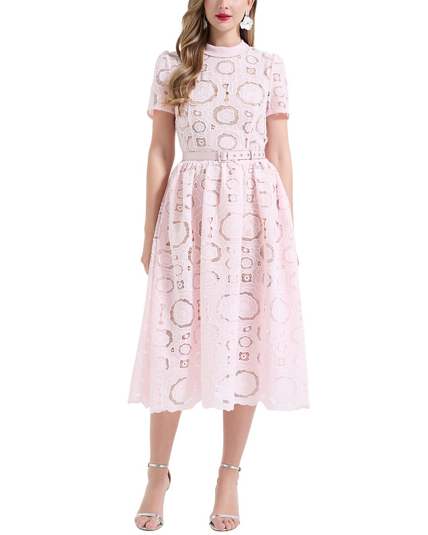 Kaimilan Midi Dress In Pink