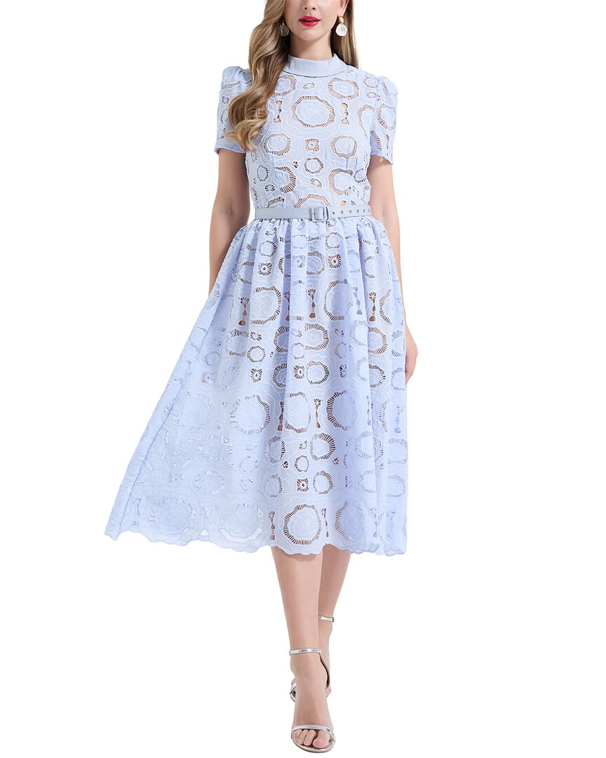Kaimilan Midi Dress In Blue