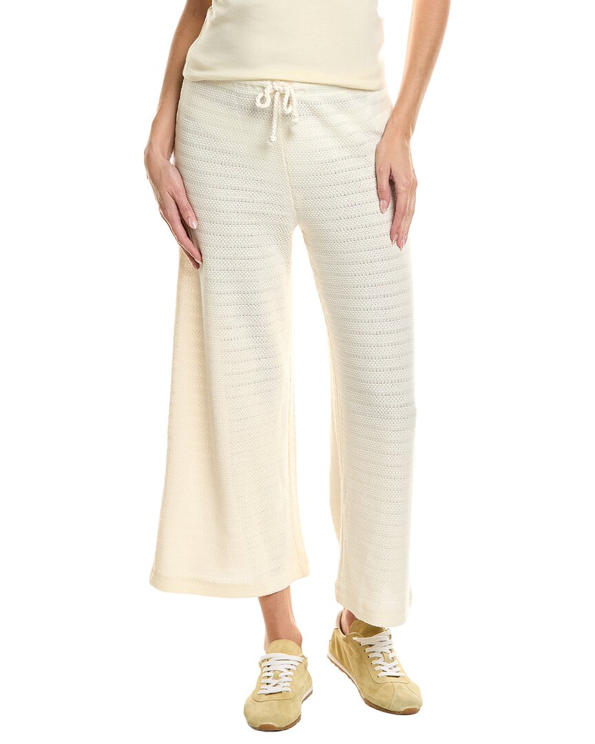 Splendid Marisol Crop Pant In White