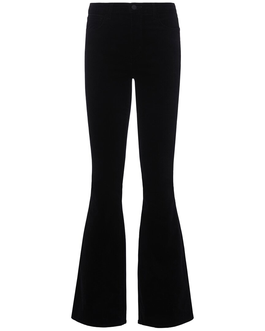 L'agence Marty Flare Pant In Noir-noir