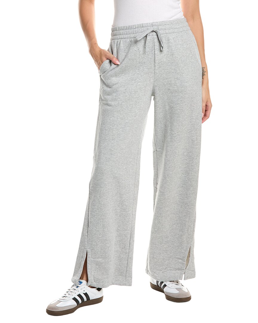 Beyond Yoga 30in Luxefleece Wide Leg Pant In Gray