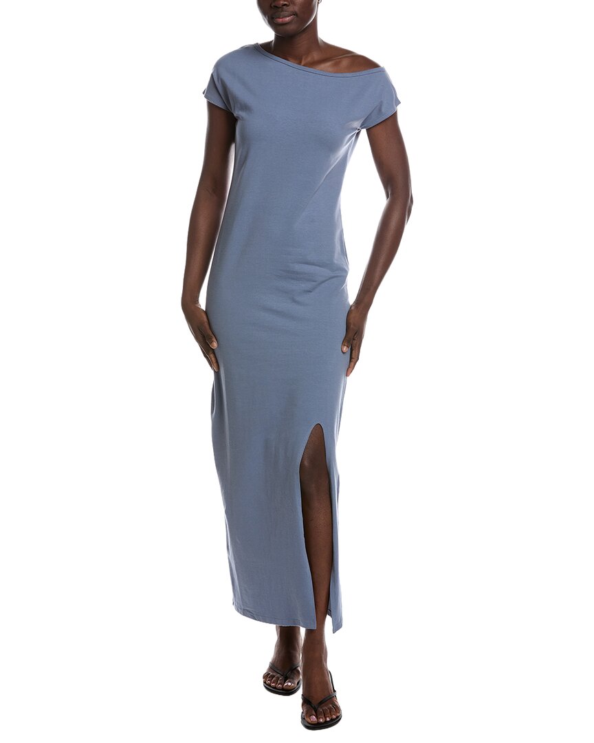 Renee C Short Sleeve Midi Dress In Multi