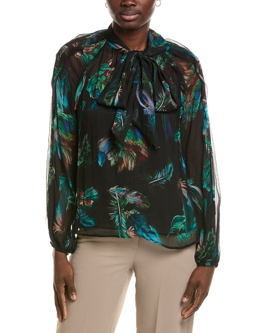 Marc Cain Printed Blouse In Multi