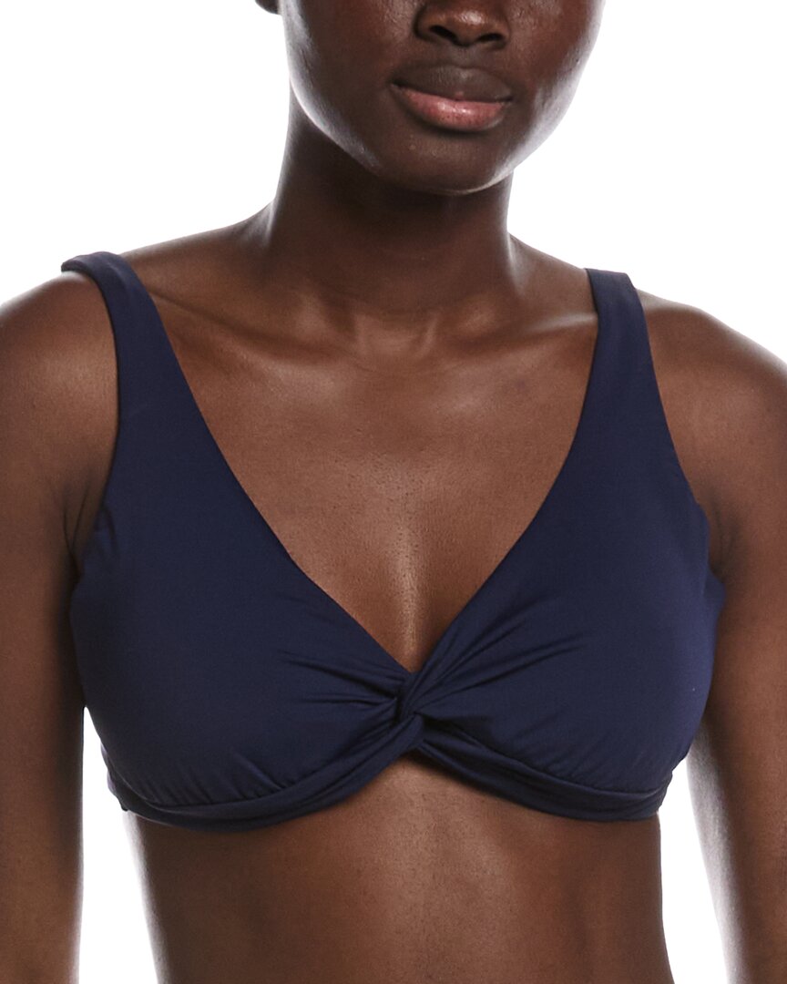 Tommy Bahama Pearl Underwire Bikini Top In Blue