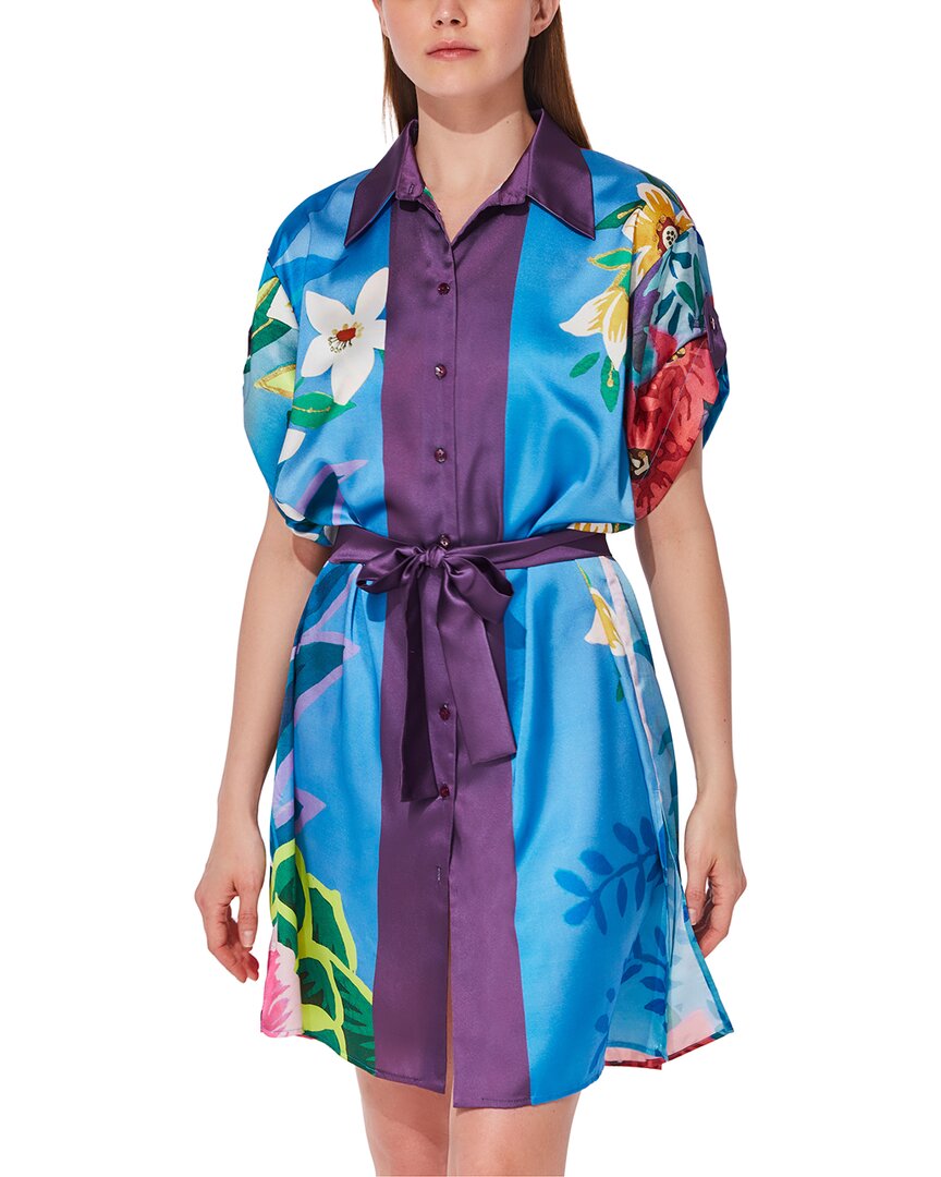 Gottex Tropicana Shirtdress In Multicolor