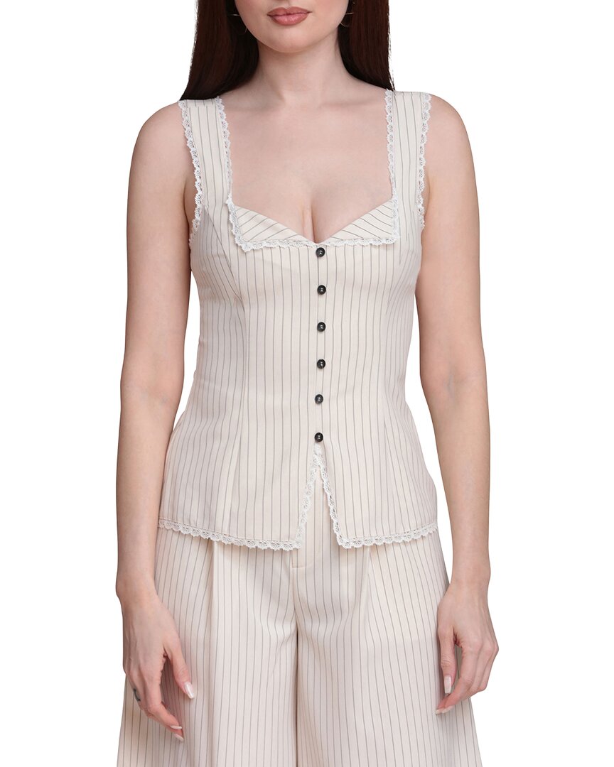 Avec Les Filles Cutaway Vest Top